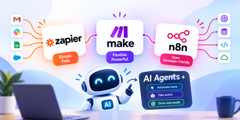 Zapier vs Make vs n8n in 2026: Where AI Agents Actually Fit